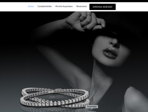 Creazione Landing Page Gioiellerie