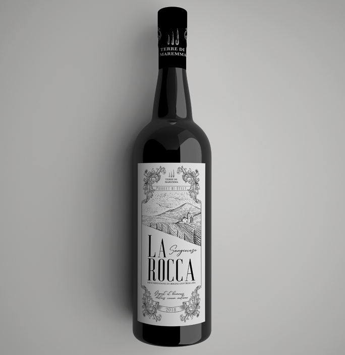 Progettazione Grafica Etichetta vino