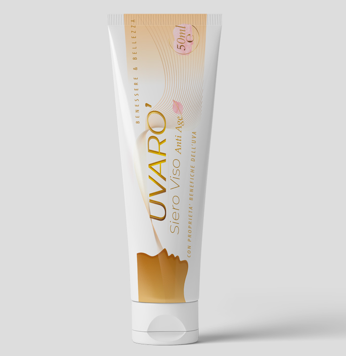 Progettazione Grafica Etichetta crema Anti age
