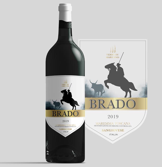 Progettazione Grafica etichetta vino