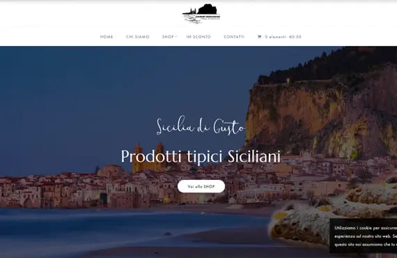 Realizzazione sito Ecommerce Prodotti Siciliani
