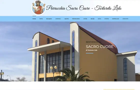 Realizzazione sito web Religioso