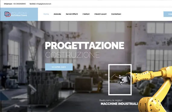 Realizzazione sito web Automazioni