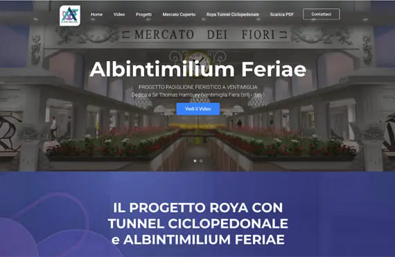 Realizzazione sito web Progetto centro Commerciale