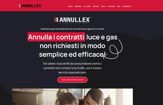 Realizzazione siti web consulenza energetica