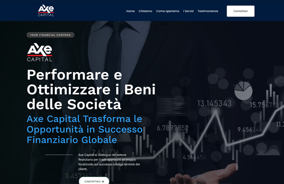 Realizzazione sito web Investment