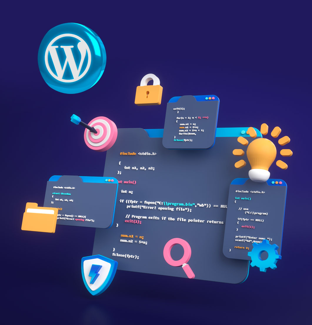 Assistenza siti web in Wordpress